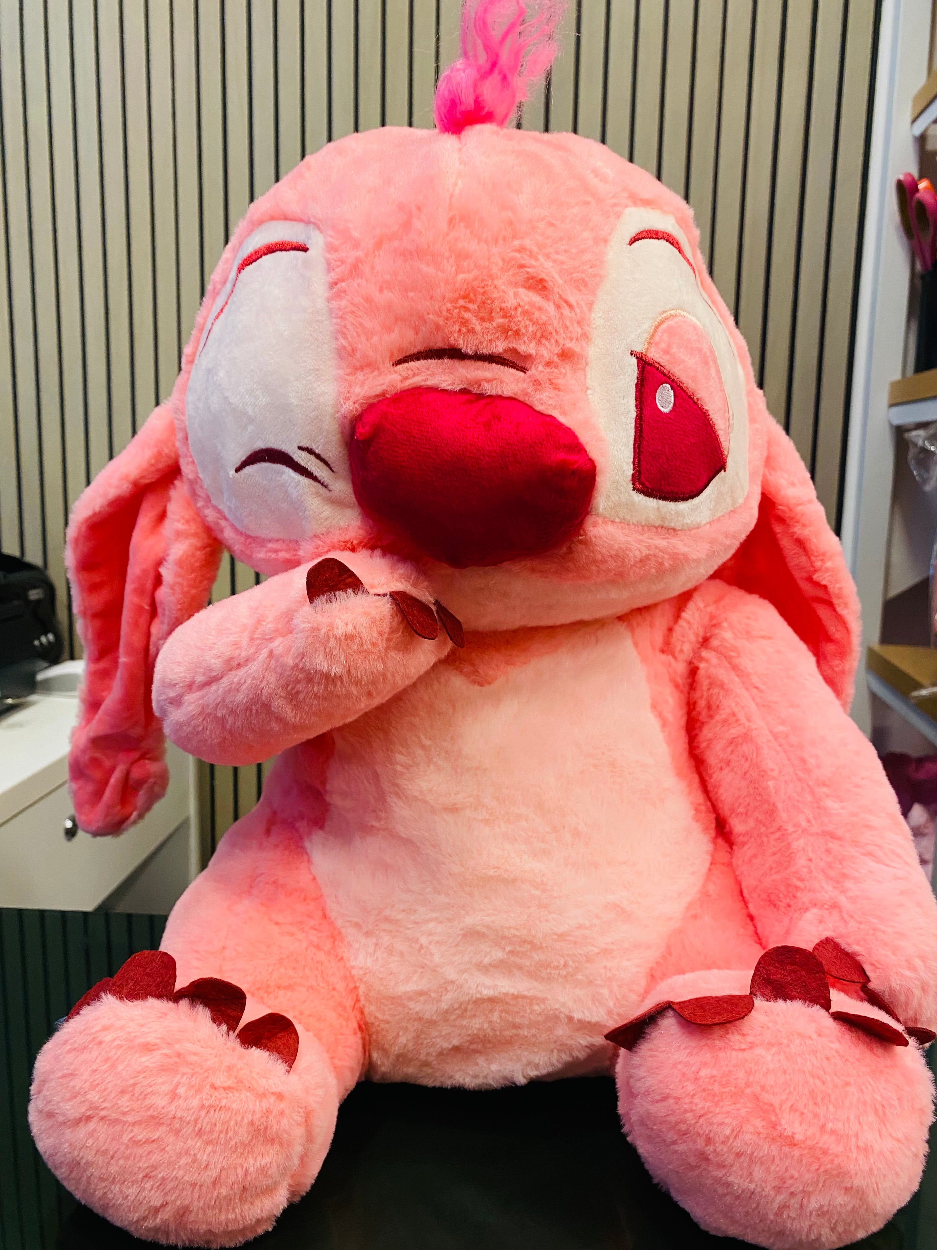 STITCH Plush Toy Large PINK
