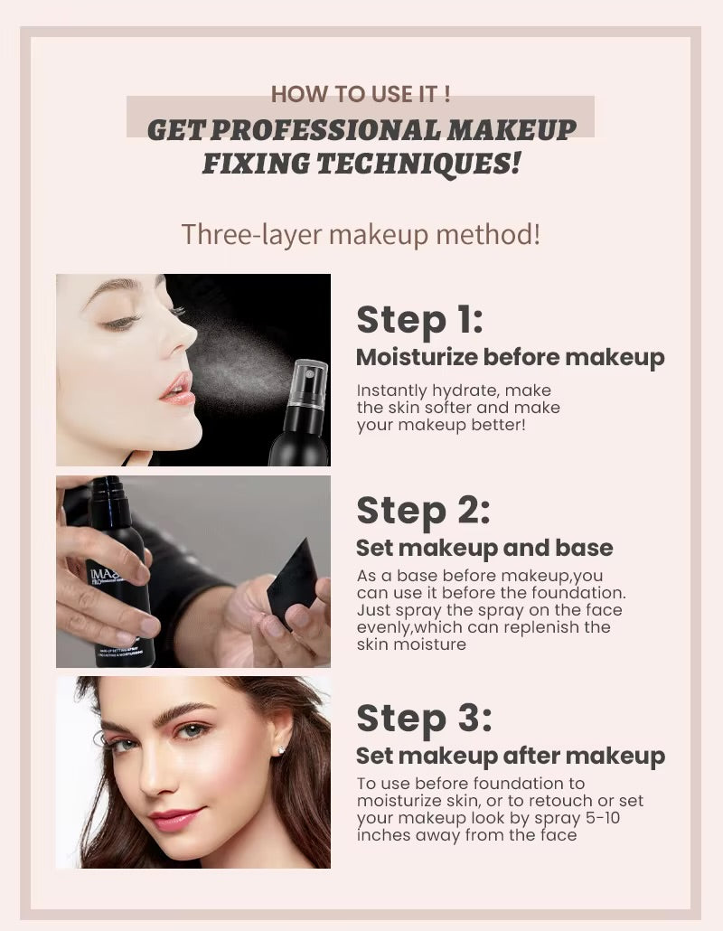 IMAGIC Mist & Fix Make-Up Settings Spray