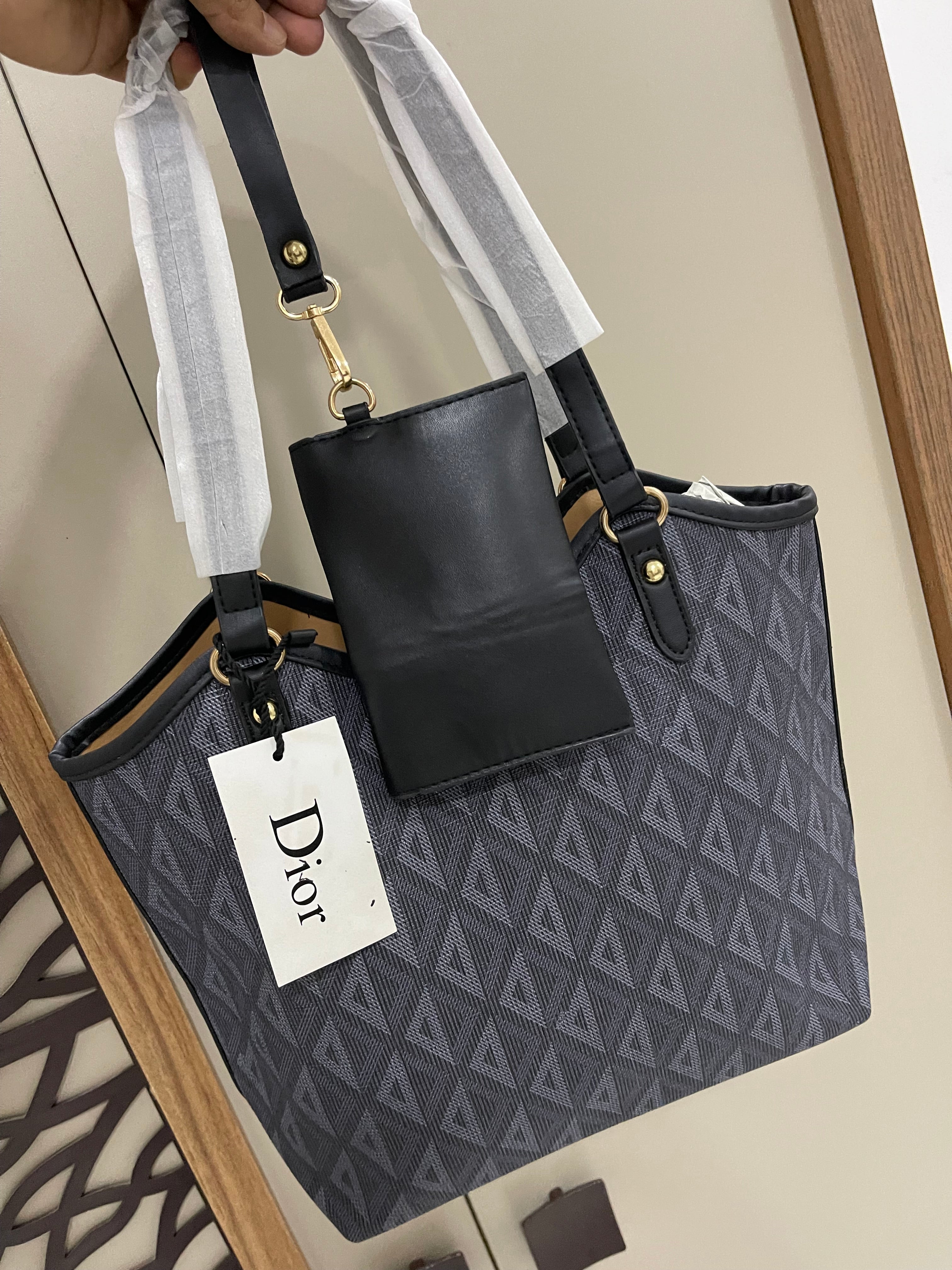 DIOR Tote Bag with Coin Wallet