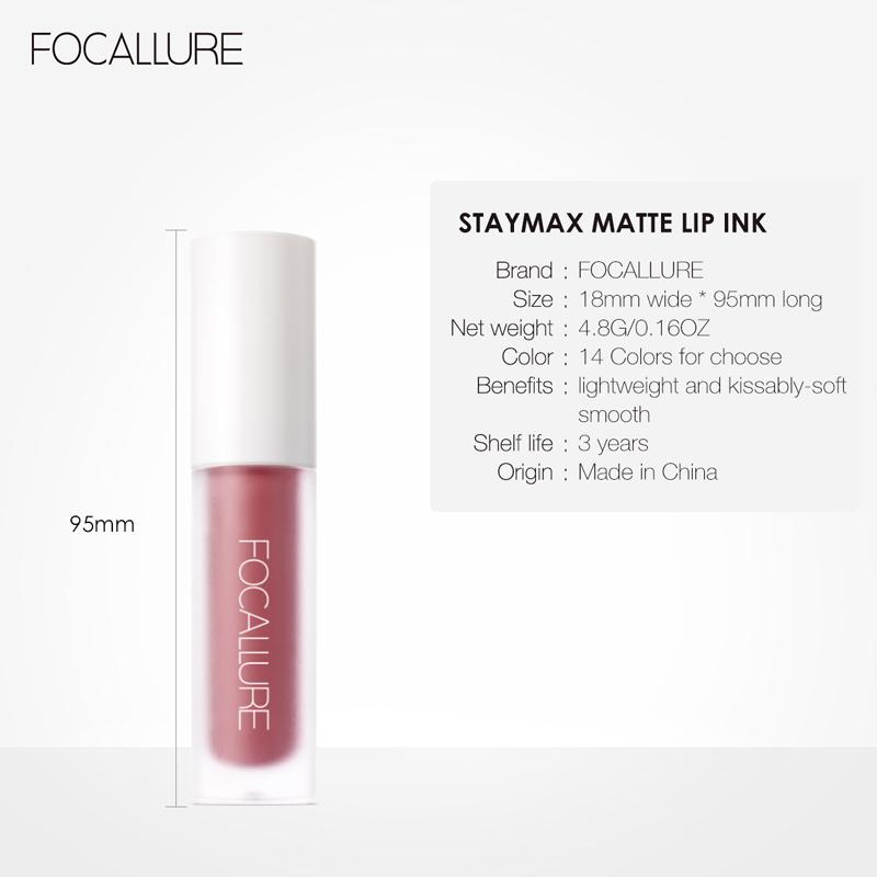 FOCALLURE Staymax Lip ink no