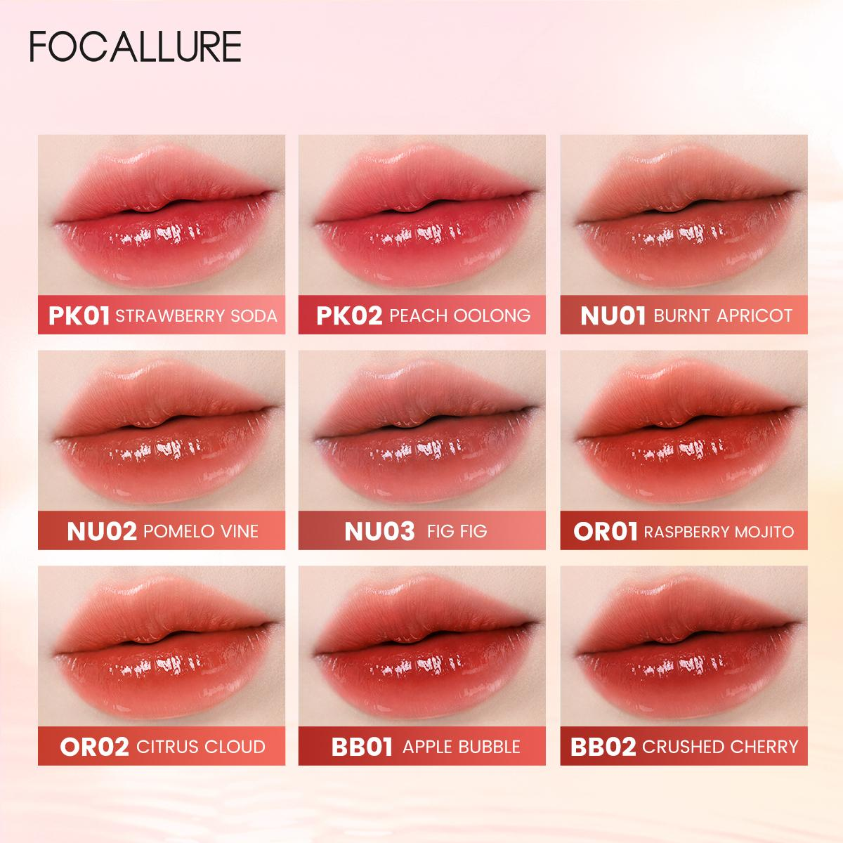 FOCALLURE Pro Watery Jelly Lip Gloss
