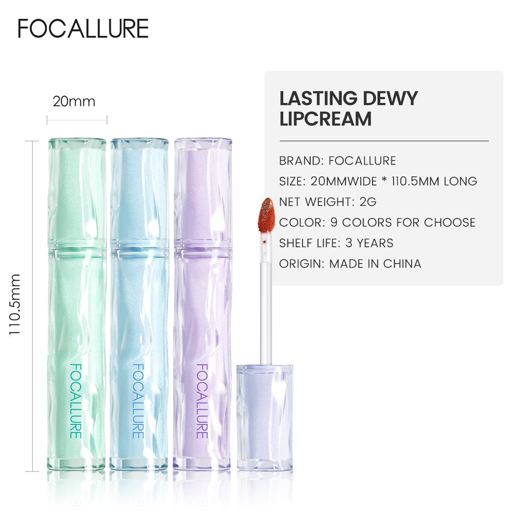 FOCALLURE Pro Watery Jelly Lip Gloss