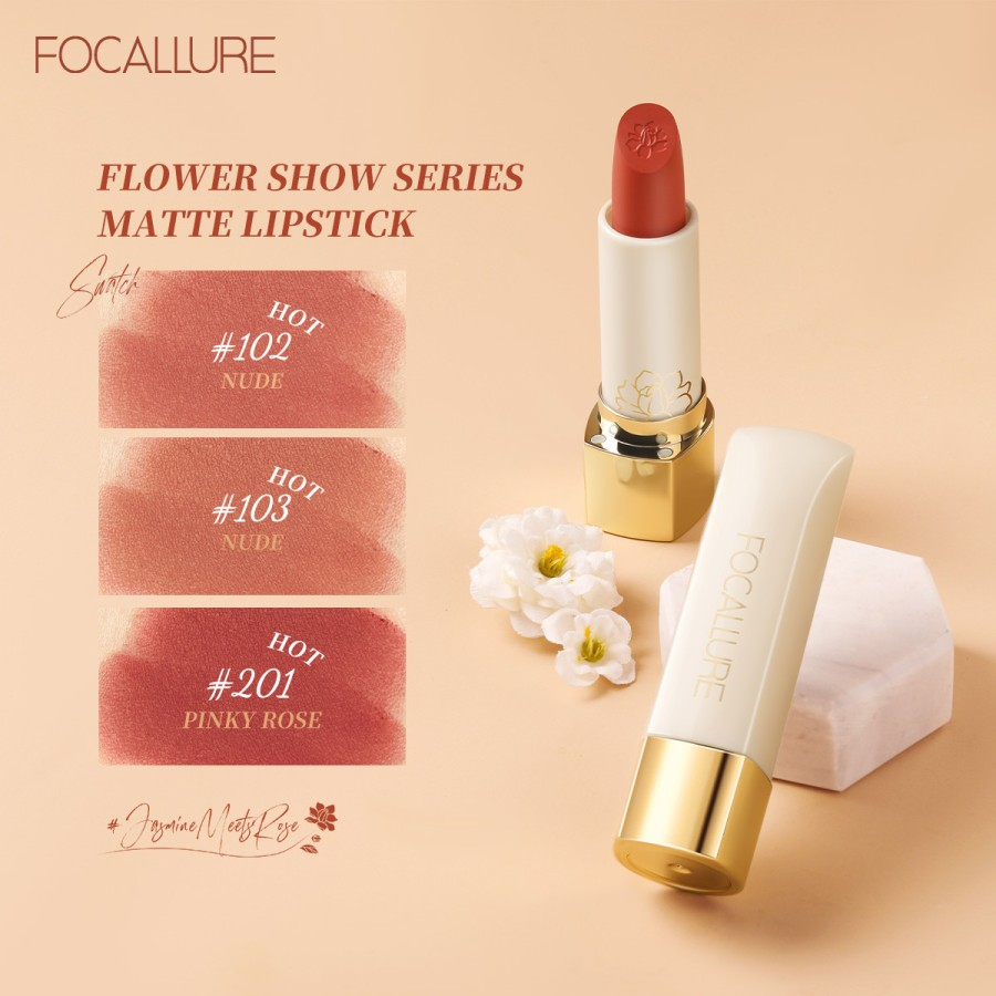 FOCALLURE Flower Series Pure Matte Lipsticsk