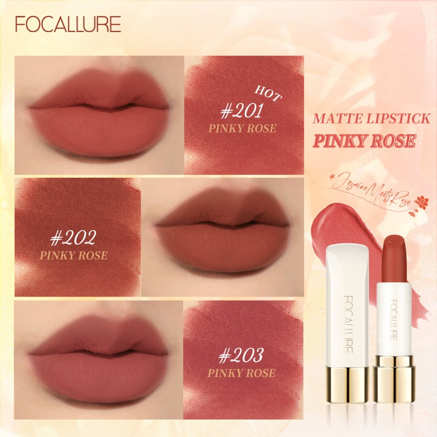 FOCALLURE Flower Series Pure Matte Lipsticsk