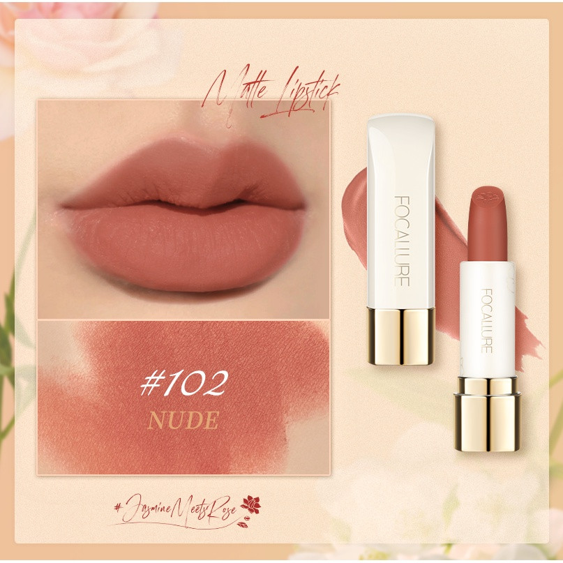 FOCALLURE Flower Series Pure Matte Lipsticsk