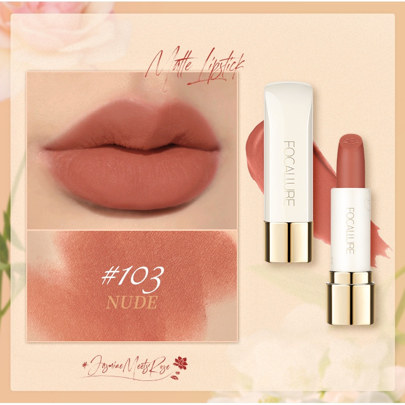 FOCALLURE Flower Series Pure Matte Lipsticsk
