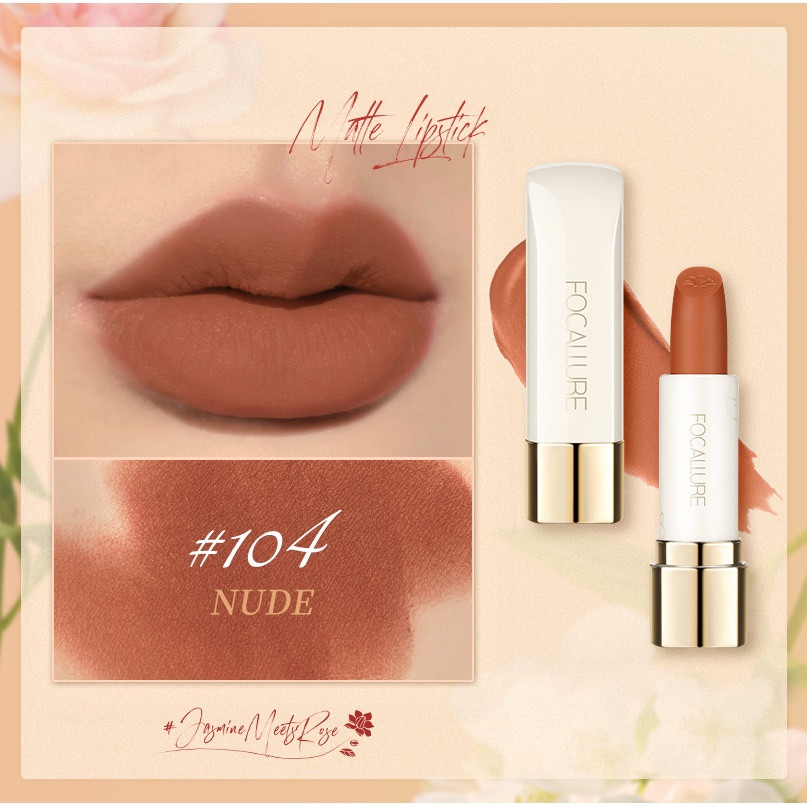 FOCALLURE Flower Series Pure Matte Lipsticsk