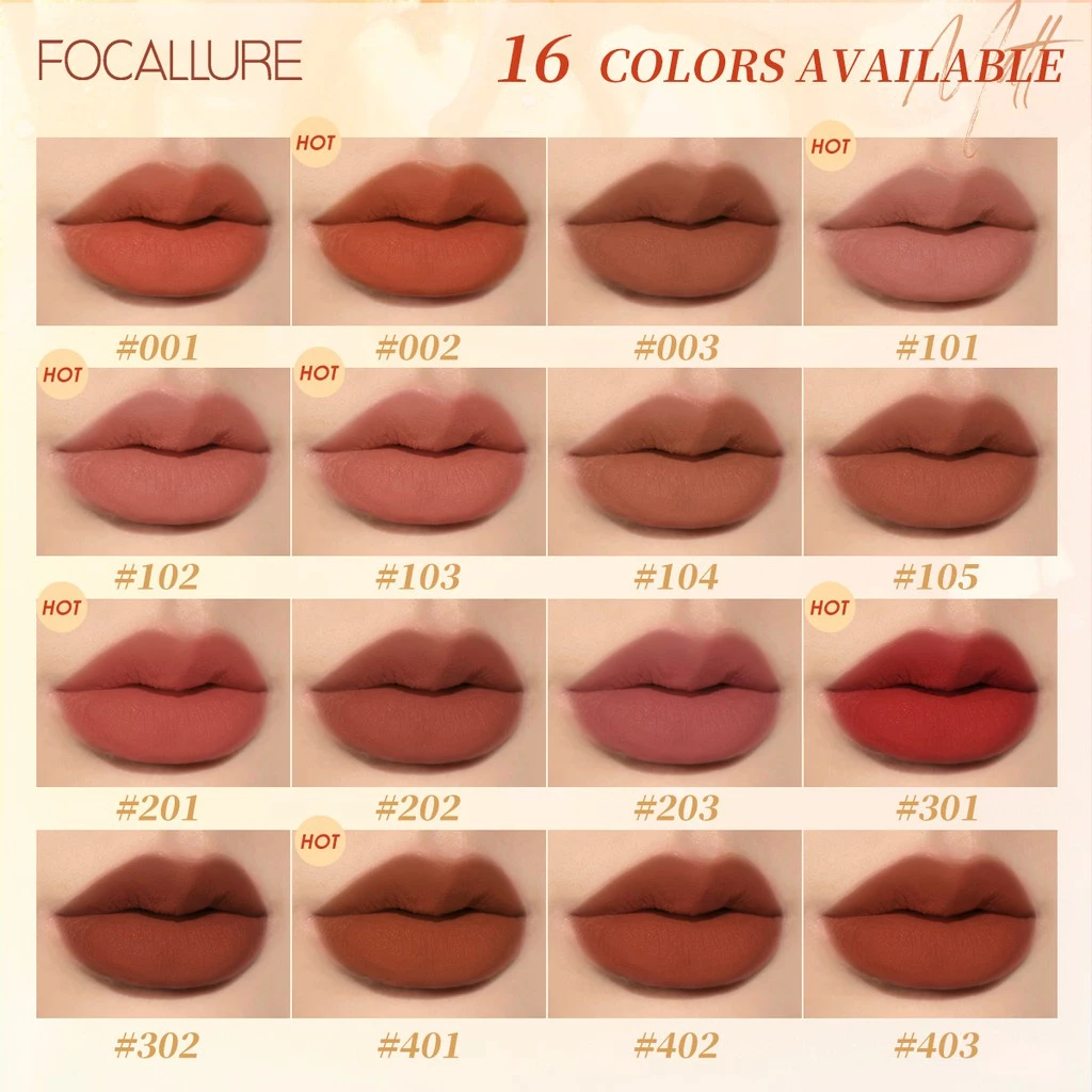 FOCALLURE Flower Series Pure Matte Lipsticsk