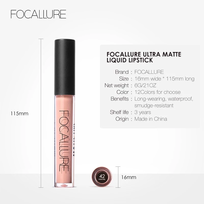 FOCALLURE Liquid Matte Lipstick