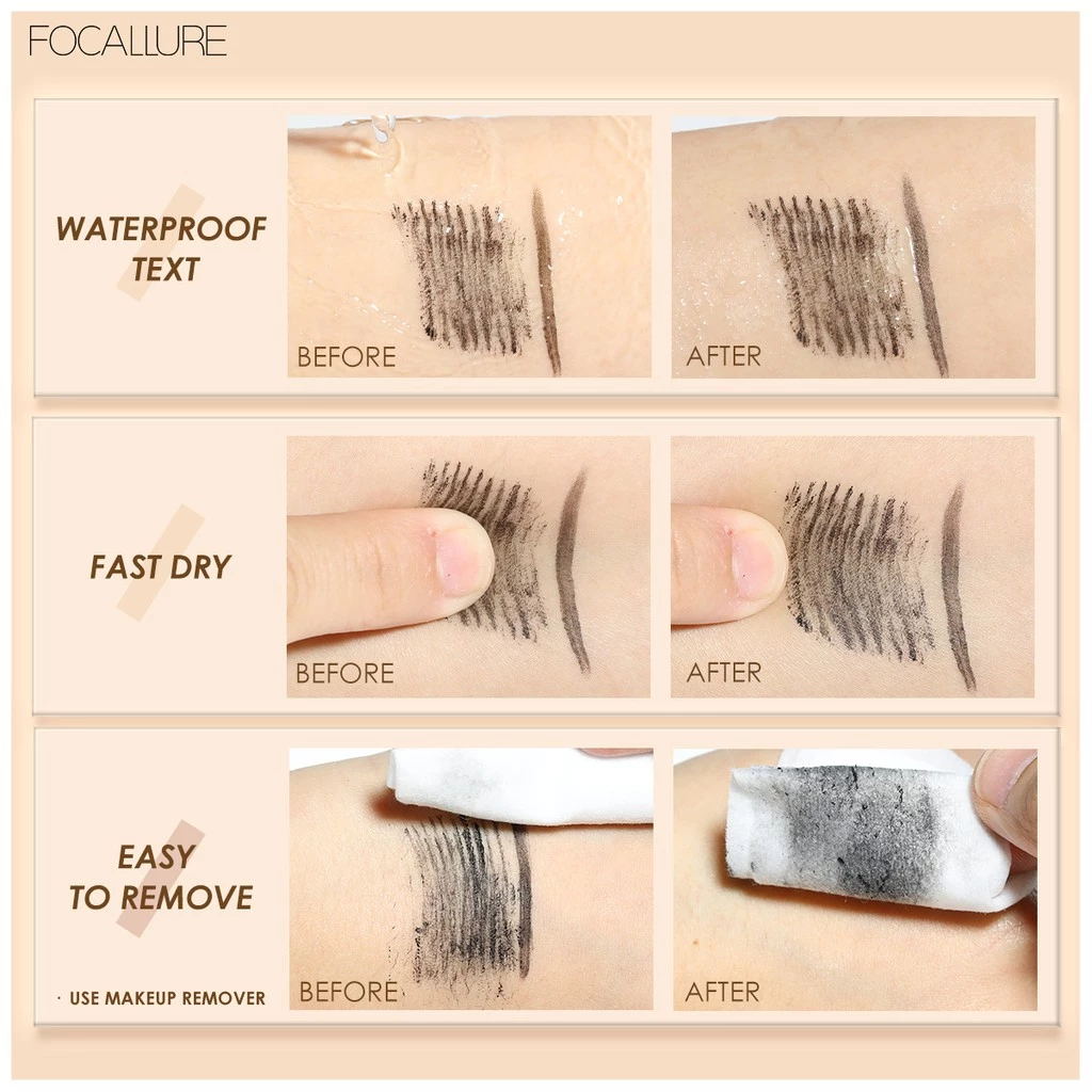 FOCALLURE Staymax 2 in 1 eyeliner & Mascara / Mascara & Eyelash primer