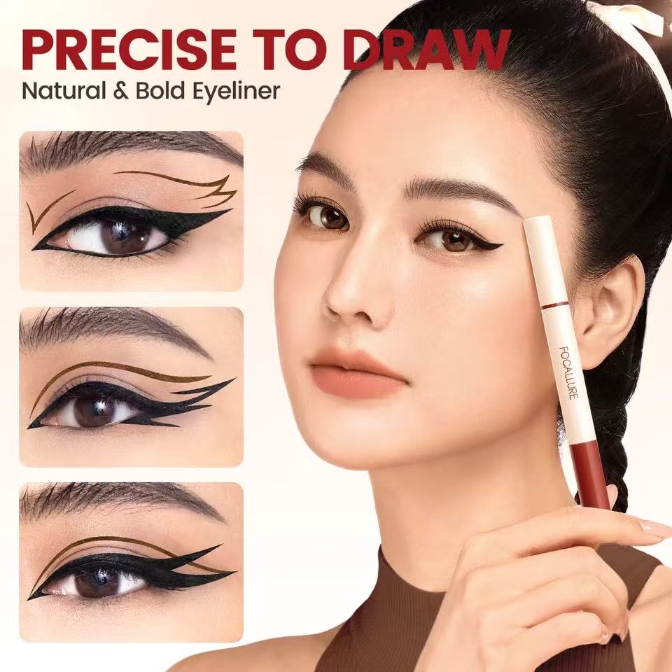 FOCALLURE Tranferproof Liquid eyeliner With Stamp