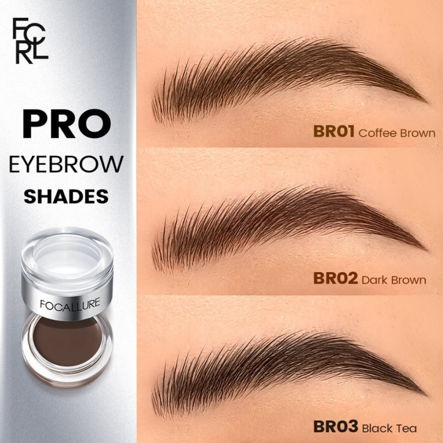 FOCALLURE 2-IN-1 Brow Pomade with Wax