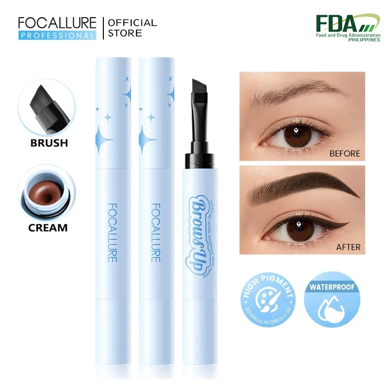 FOCALLURE PRO-Brow Pomade With Brush