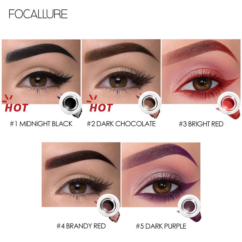 FOCALLURE Staymax Duo Eyeliner & Eyebrow Gel