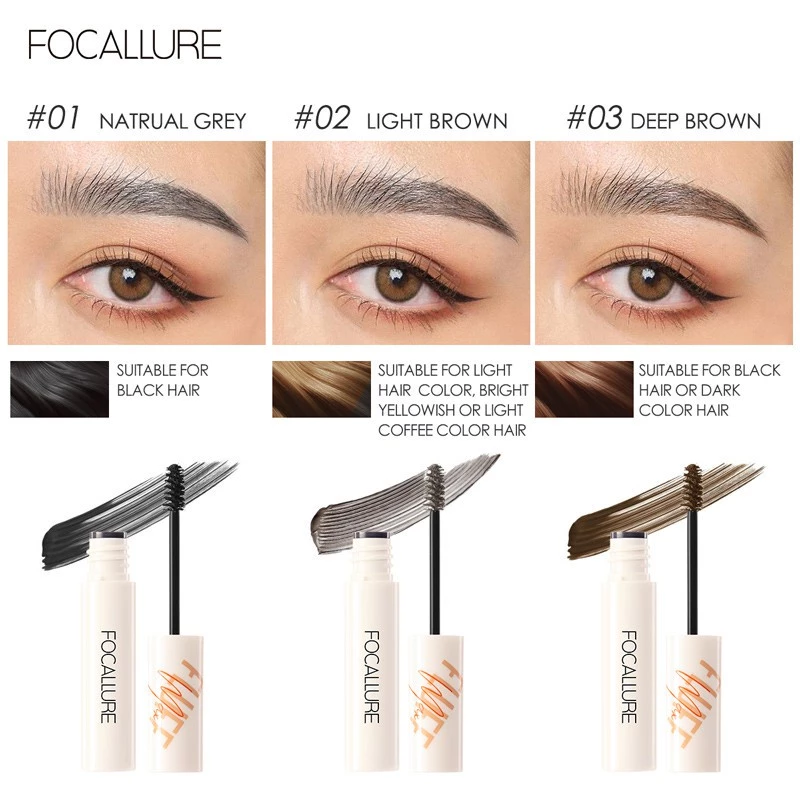 FOCALLURE FLUFFMAX Tinted Brow Mascara