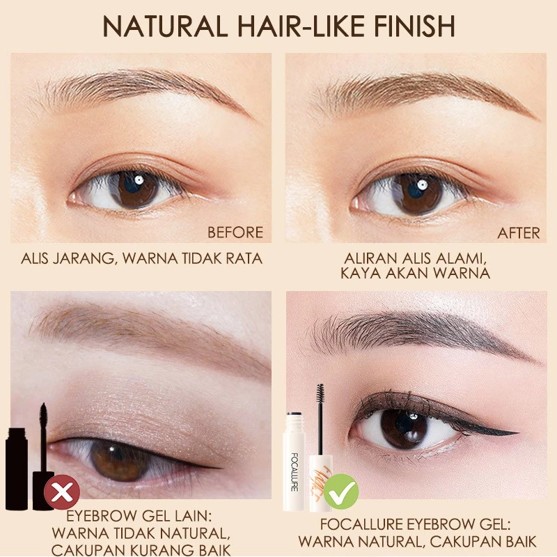 FOCALLURE FLUFFMAX Tinted Brow Mascara