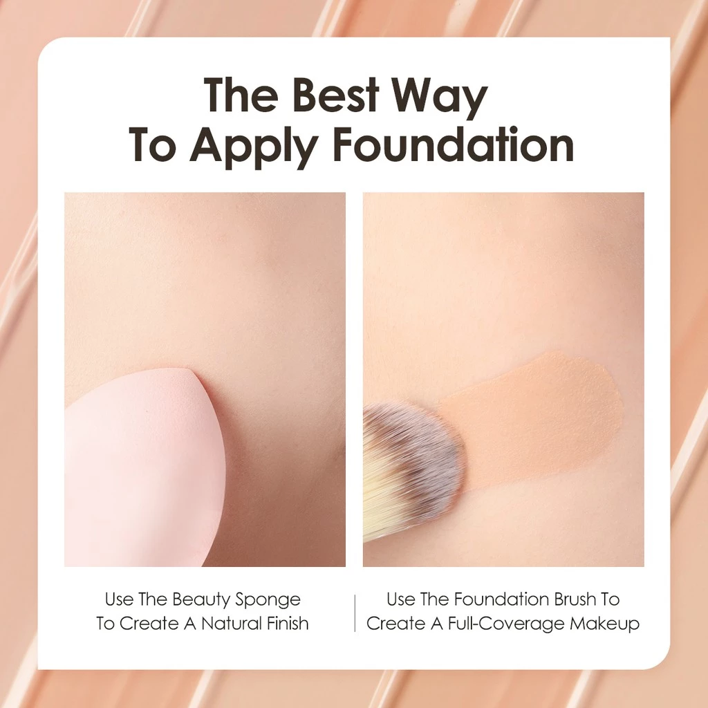 FOCALLURE Flaw-Resistance Long wear BB Liquid Foundation