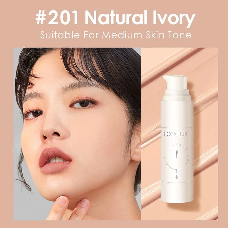 FOCALLURE Flaw-Resistance Long wear BB Liquid Foundation