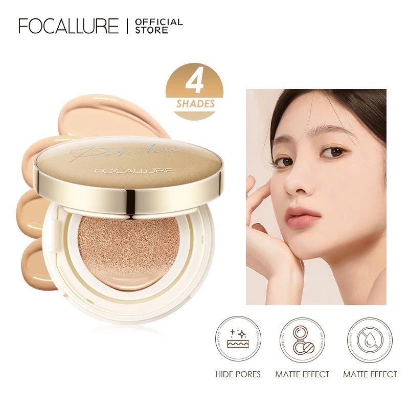 FOCALLURE Goldenage Polrless BB Cushion Foundation