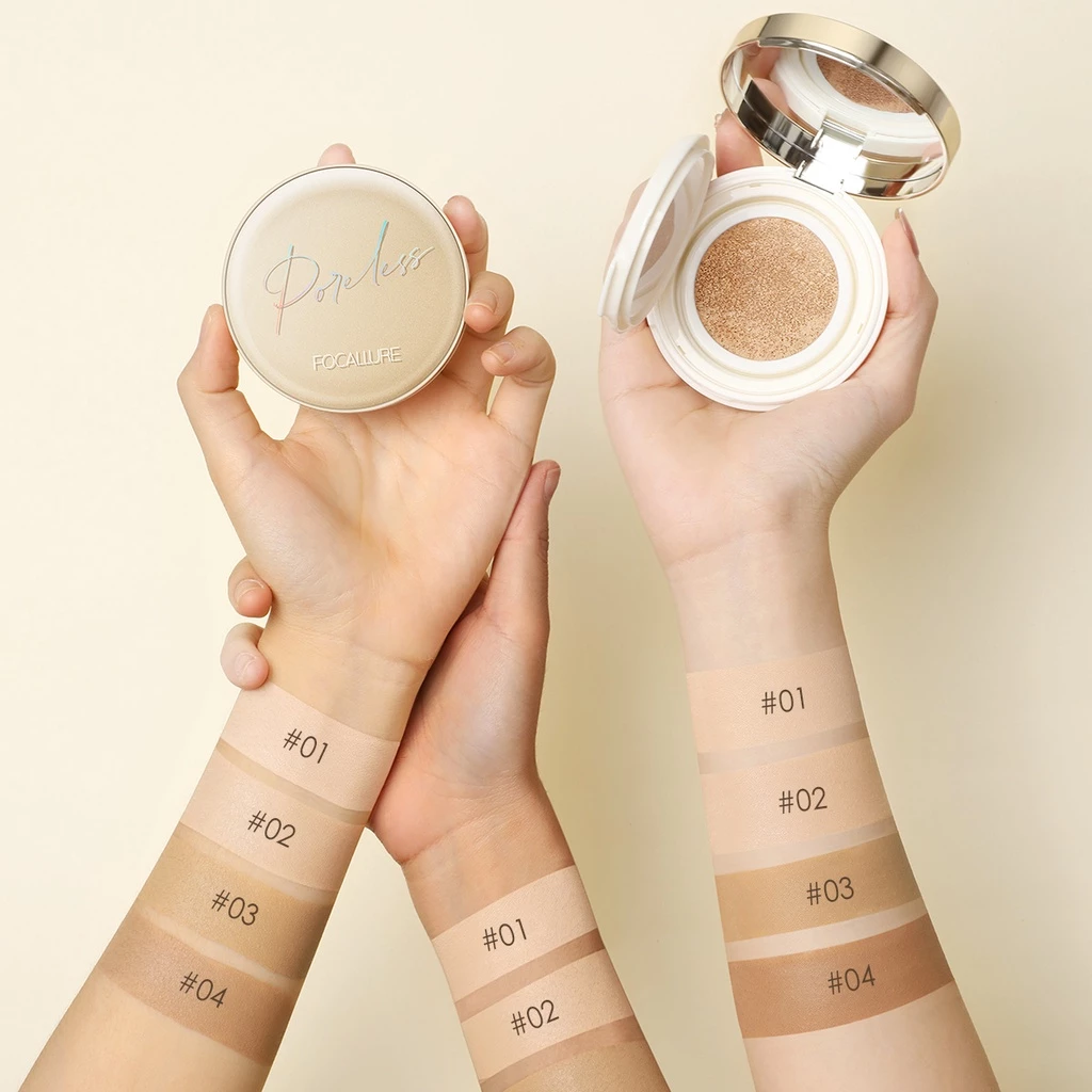 FOCALLURE Goldenage Polrless BB Cushion Foundation