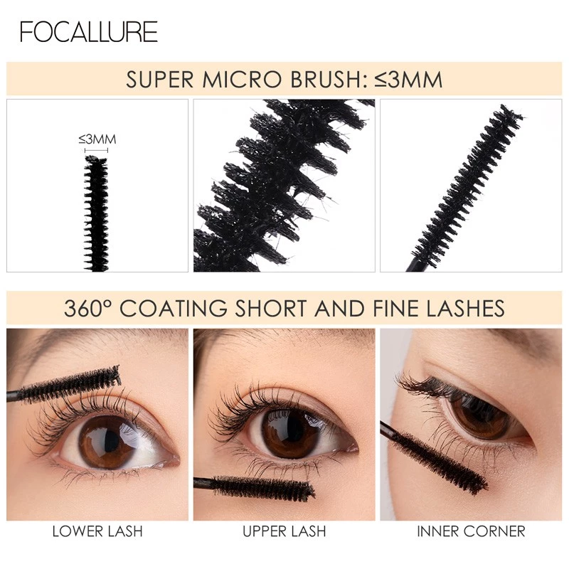 FOCALLURE Fiber Filled Ultra Fine Mascara
