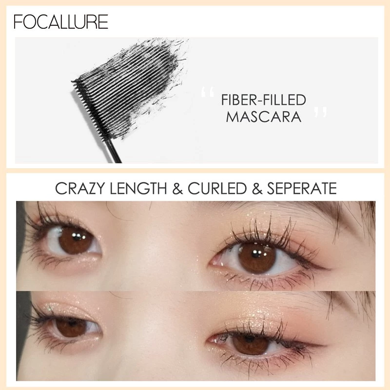 FOCALLURE Fiber Filled Ultra Fine Mascara
