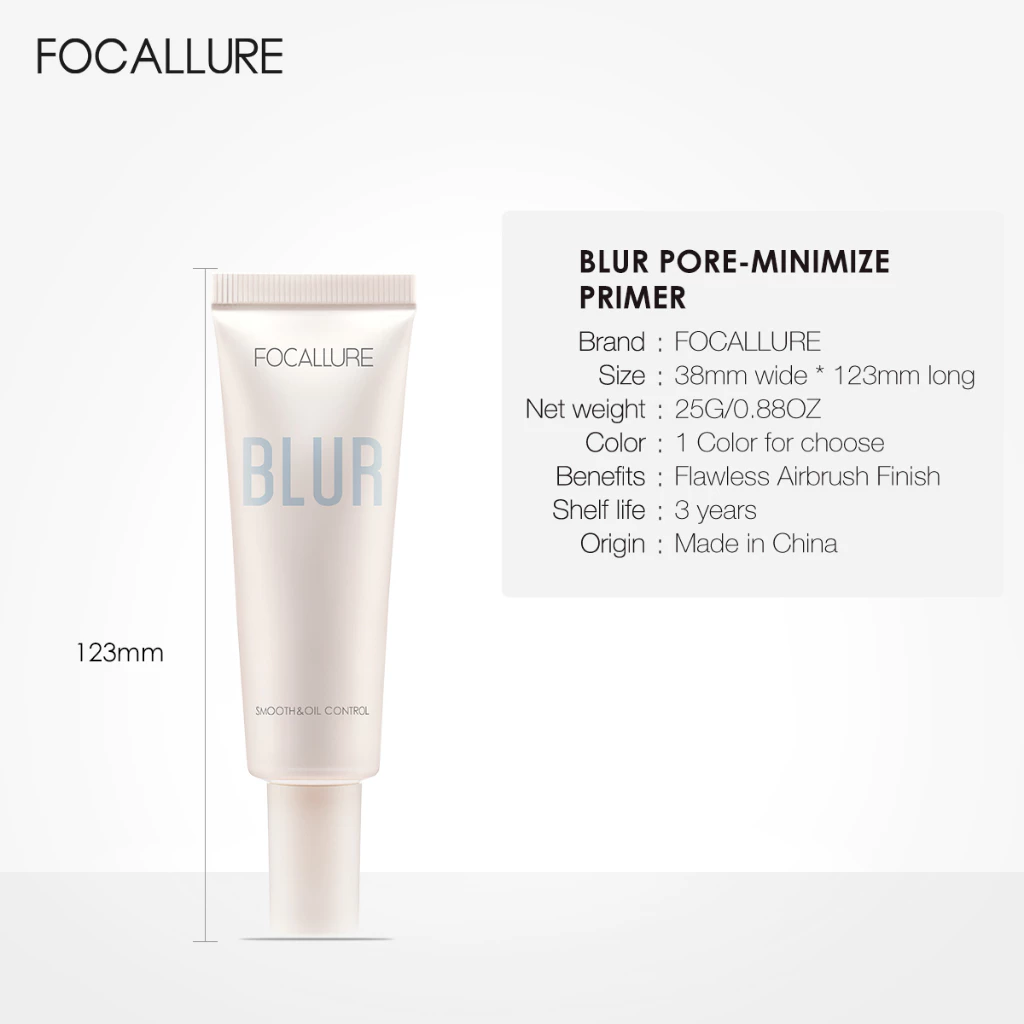 FOCALLURE Blur Pore Minimizing Oil Control Primer