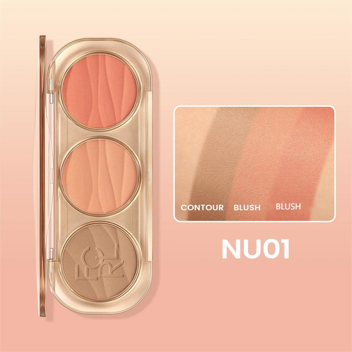 FOCALLURE Pro 3-IN-1 Sculp Pallete