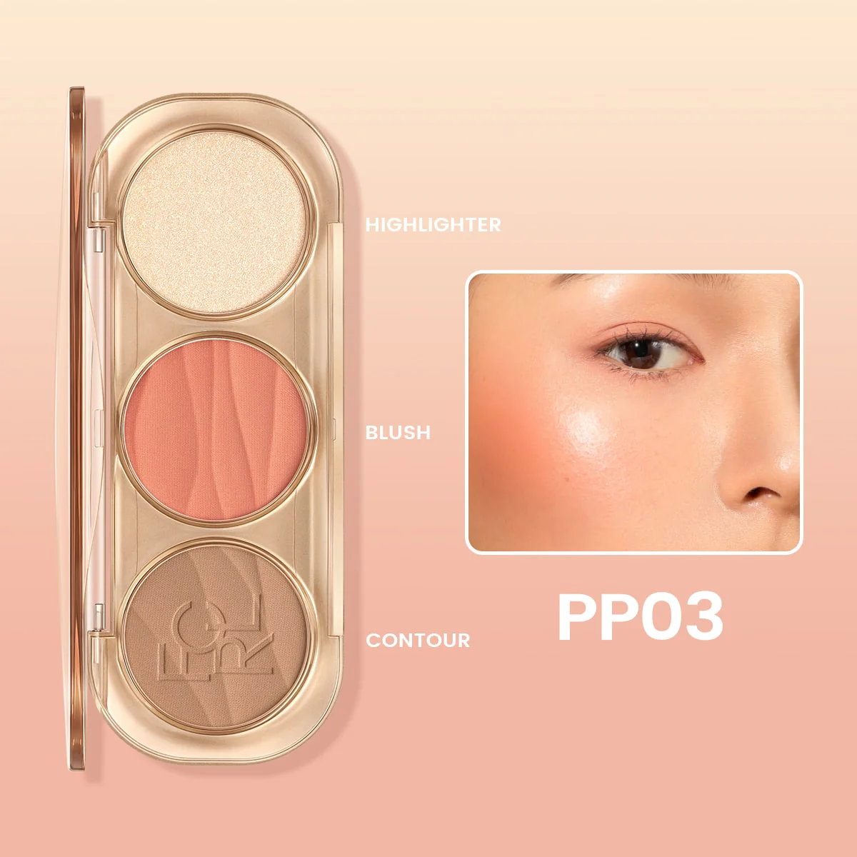 FOCALLURE Pro 3-IN-1 Sculp Pallete