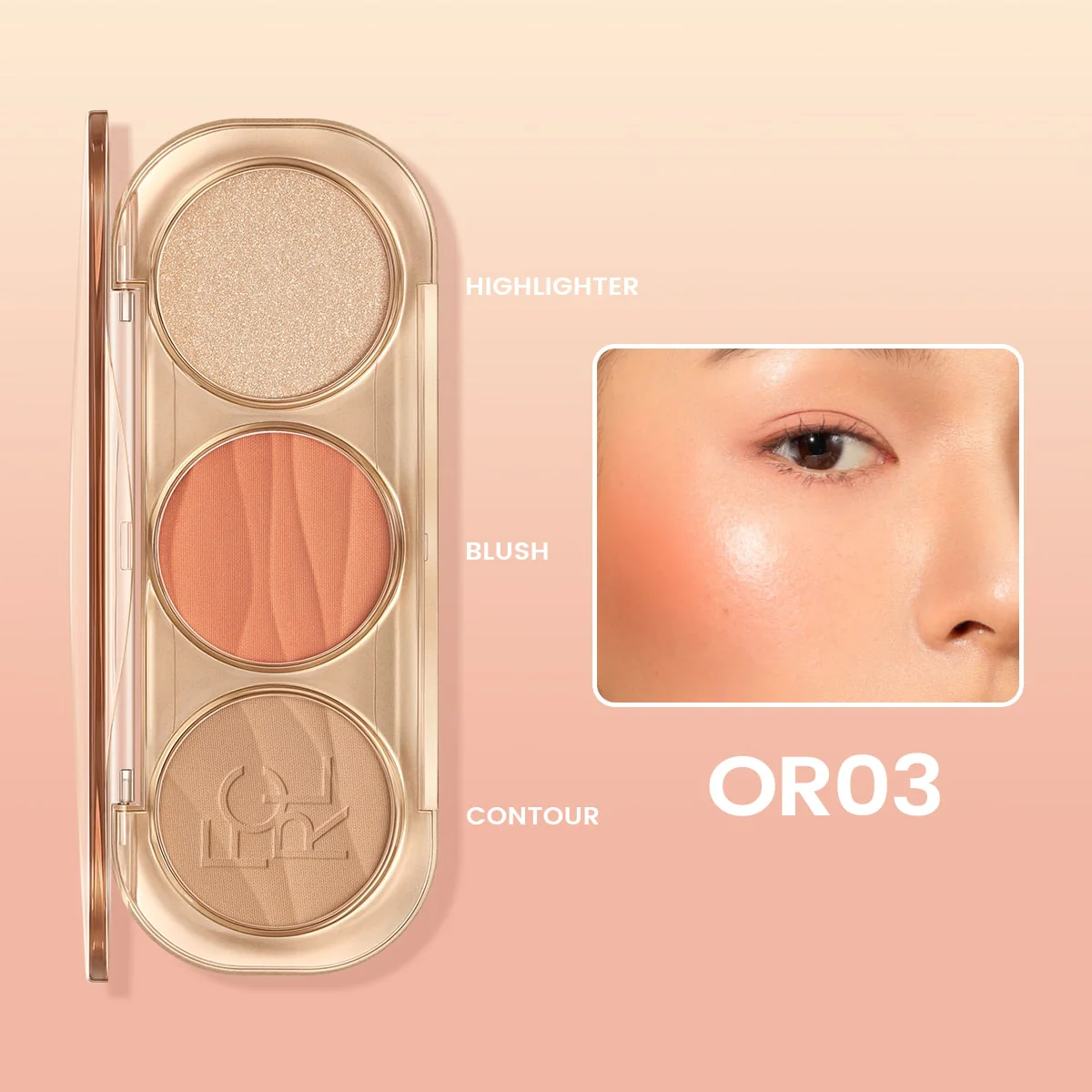 FOCALLURE Pro 3-IN-1 Sculp Pallete