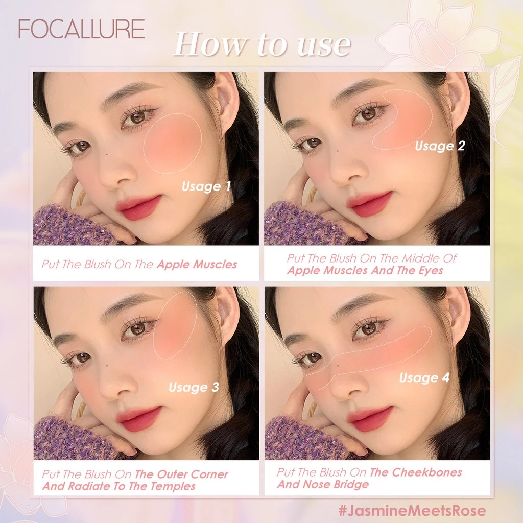 FOCALLURE Silk Blush