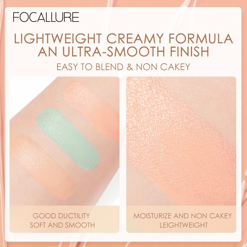 FOCALLURE 5 Color Concealer Pallet