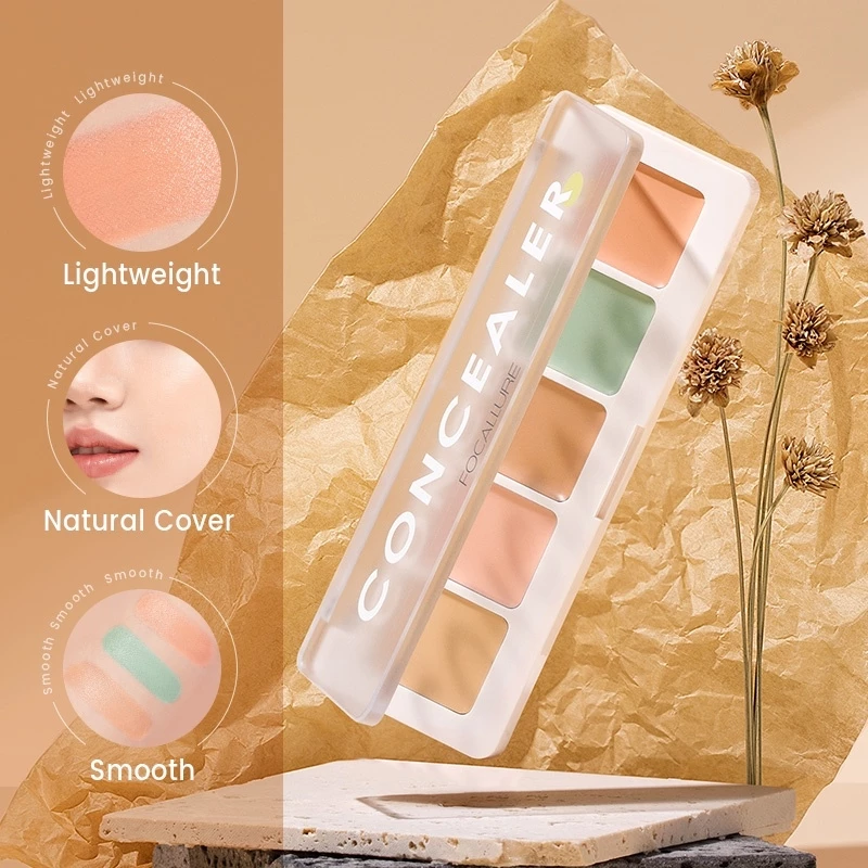 FOCALLURE 5 Color Concealer Pallet
