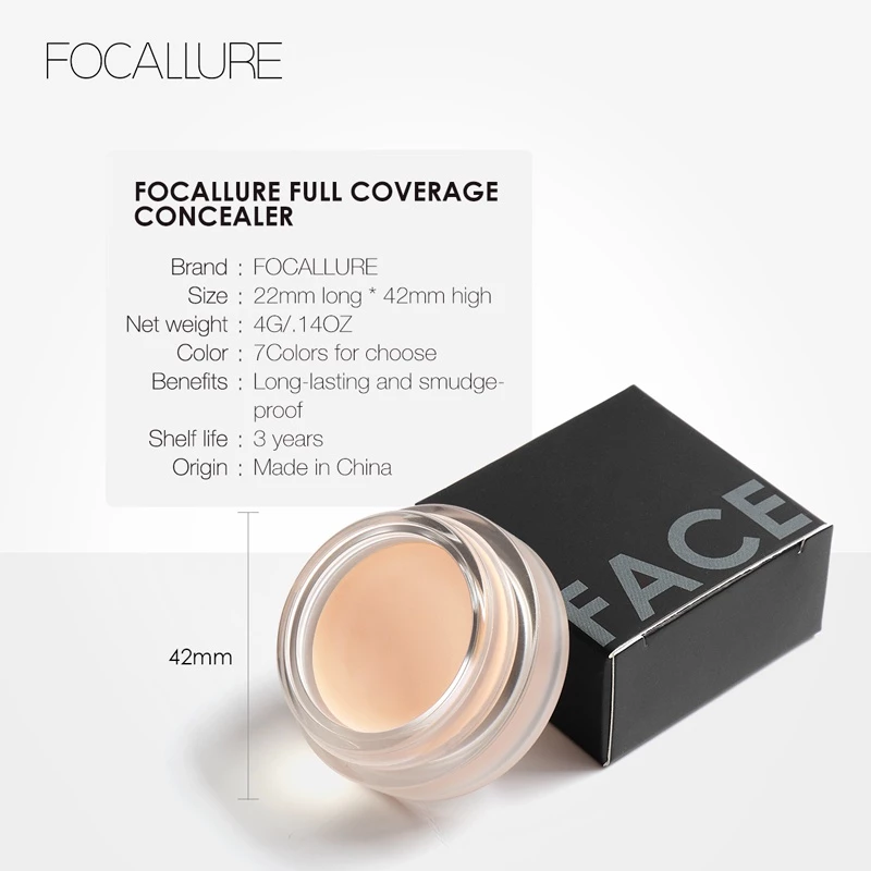 FOCALLURE Full Coverage Concealer