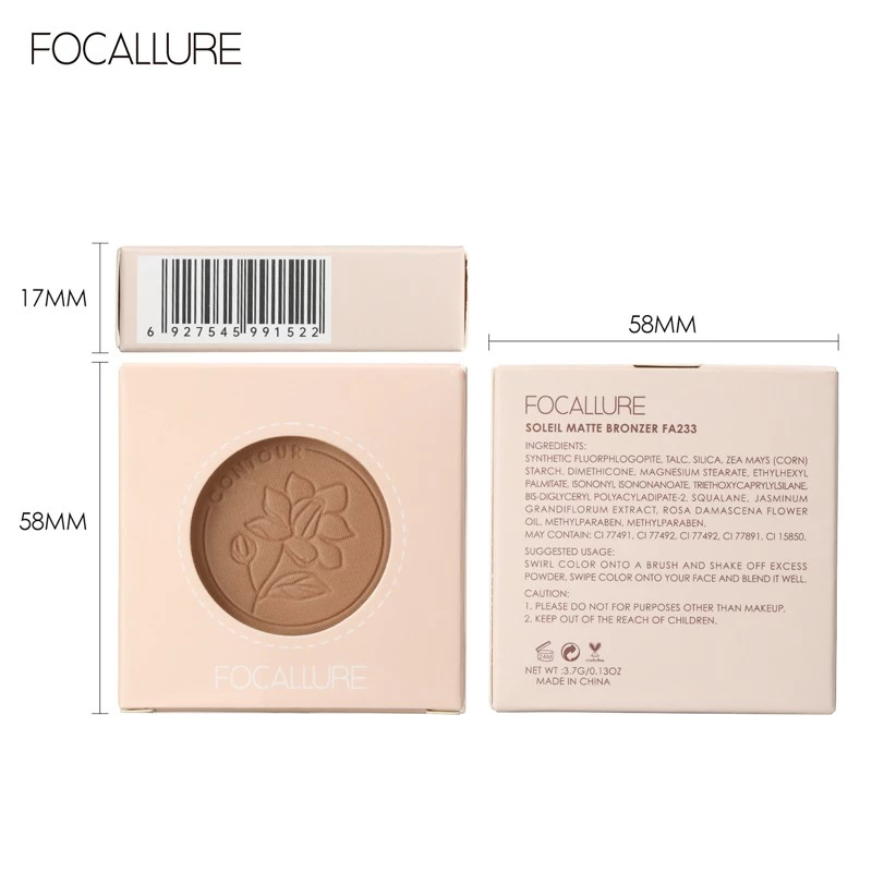 FOCALLURE Matte Powder Bronzer