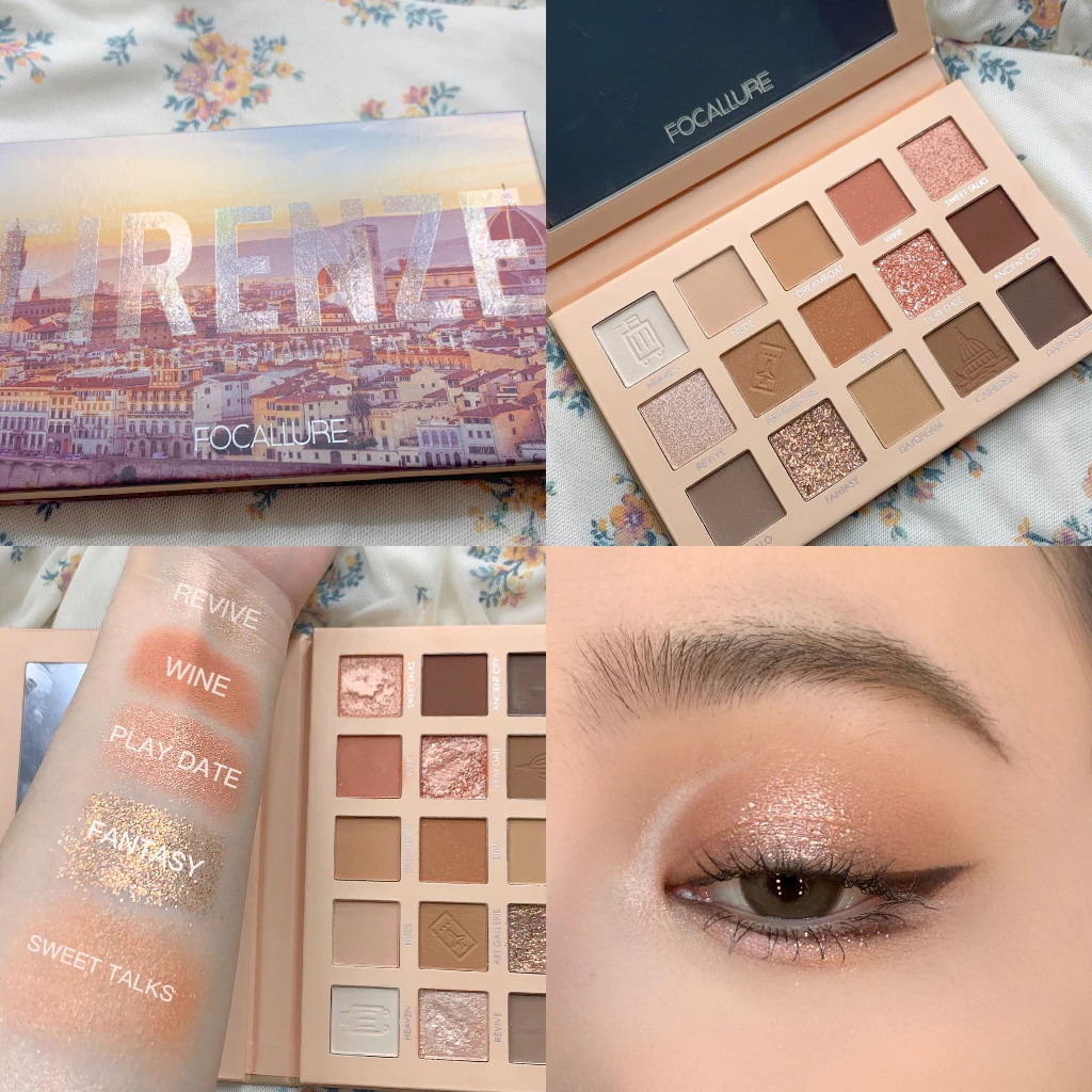 FOCALLURE 15 Color FIRANZE Eyeshadow Pallete