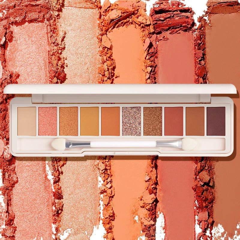 FOCALLURE 10 Color UPTOWN Eyeshadow Palette With Brush