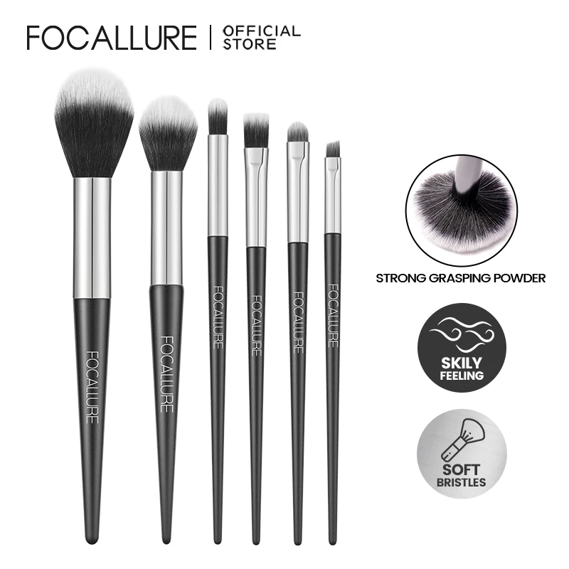 FOCALLURE Professional 6pcs makeup Brush Set