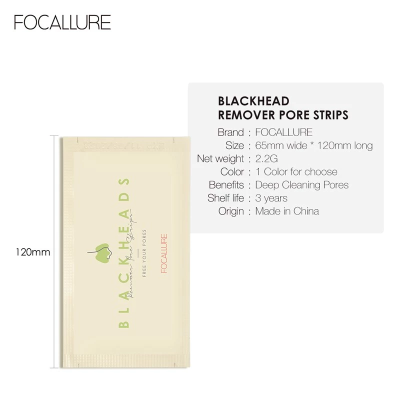 FOCALLURE Black Head remover Nose Mask
