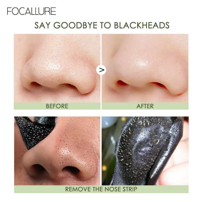 FOCALLURE Black Head remover Nose Mask