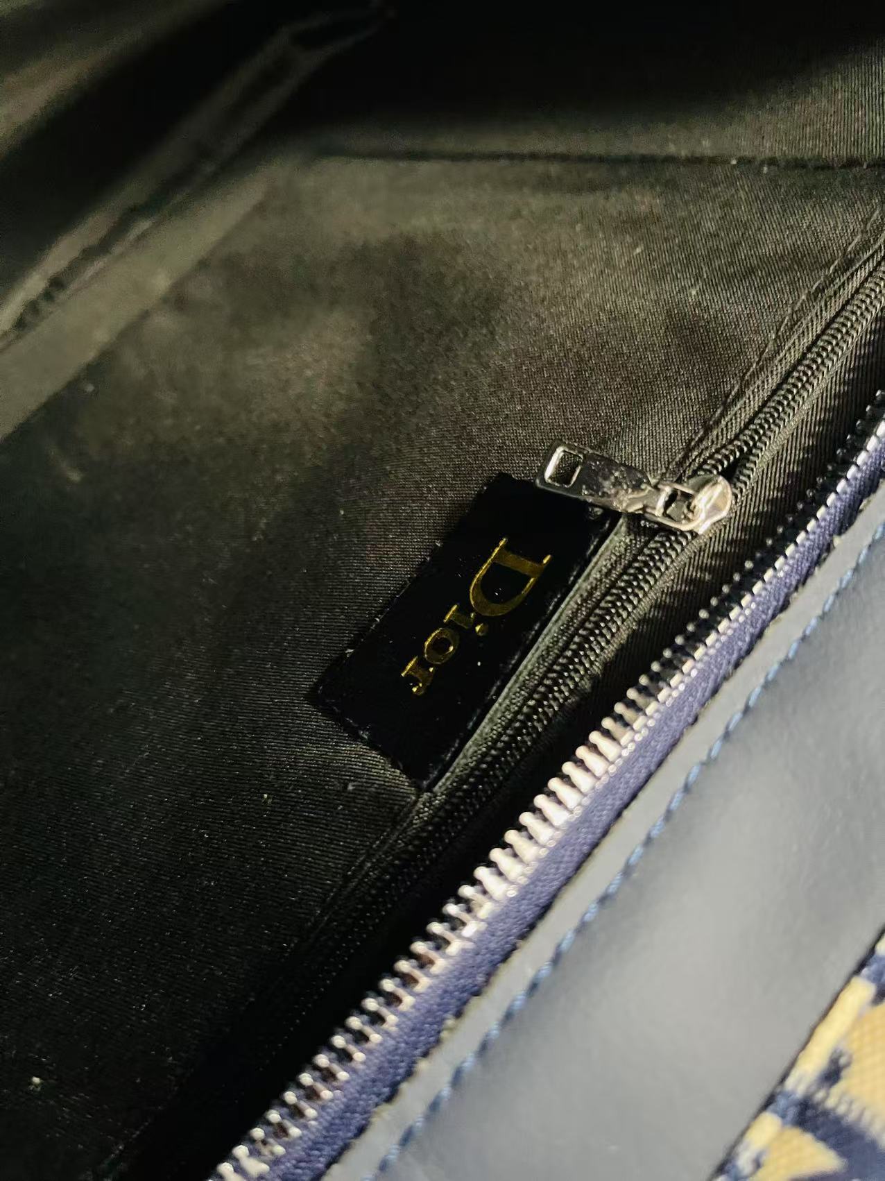 Christine Dior Tote Bag Blue