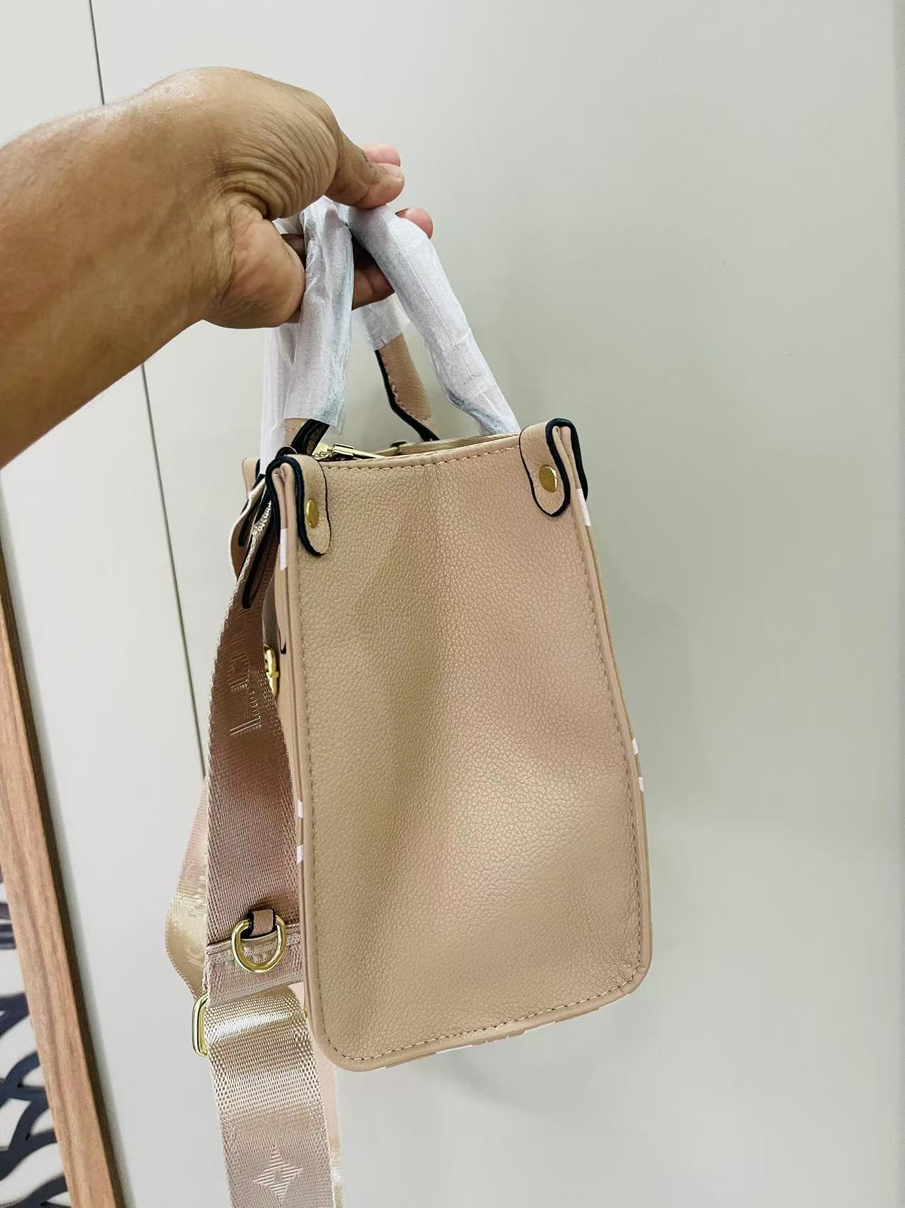 LV Hand Bag Medium Beige