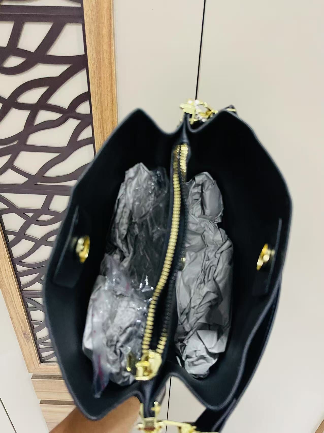 Coach Hand Bag Dark Brown