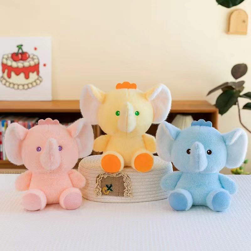 Elephant Plush Toy Yellow  Small (1pcs)