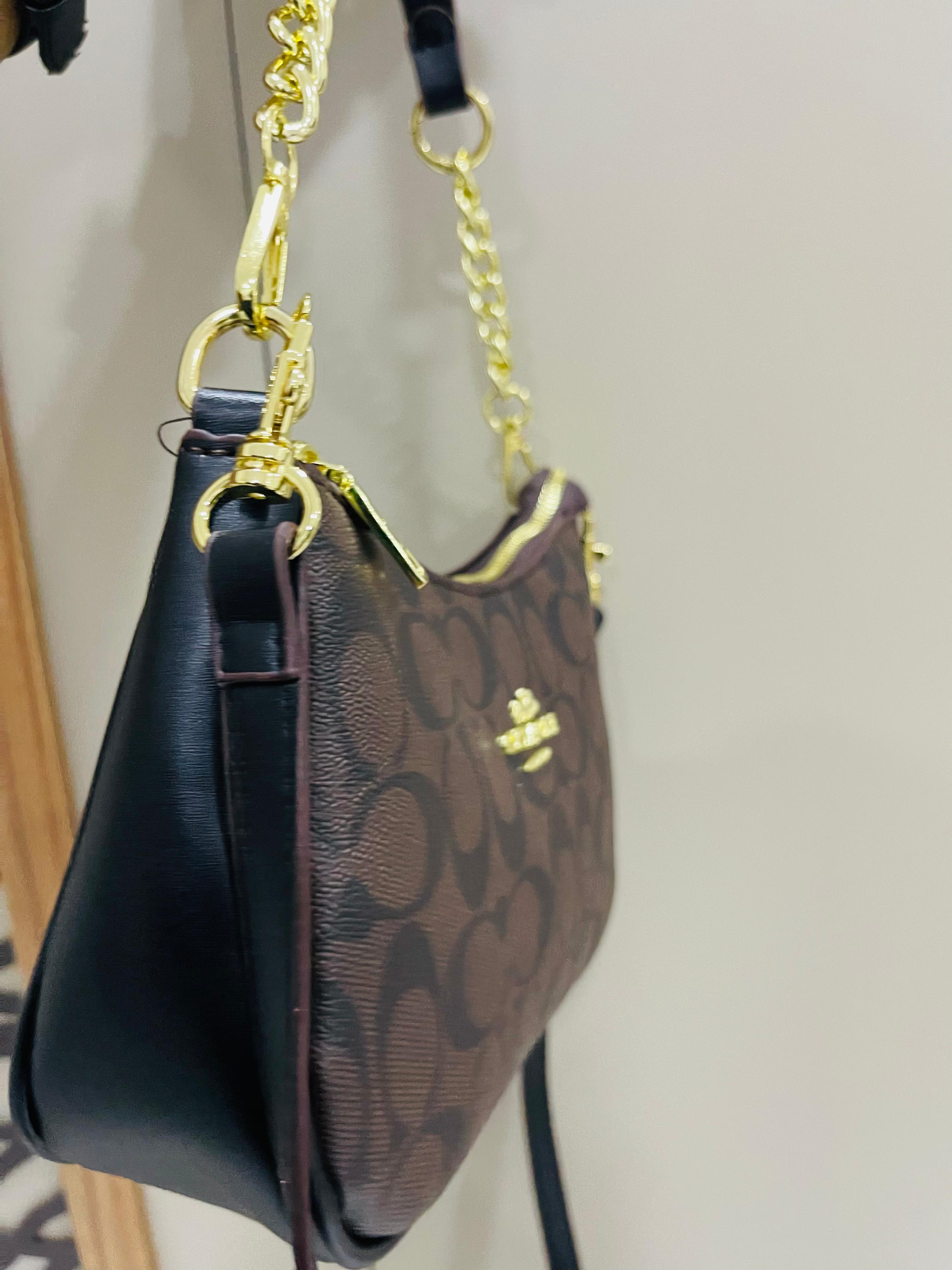 Coach Hand Bag Brown