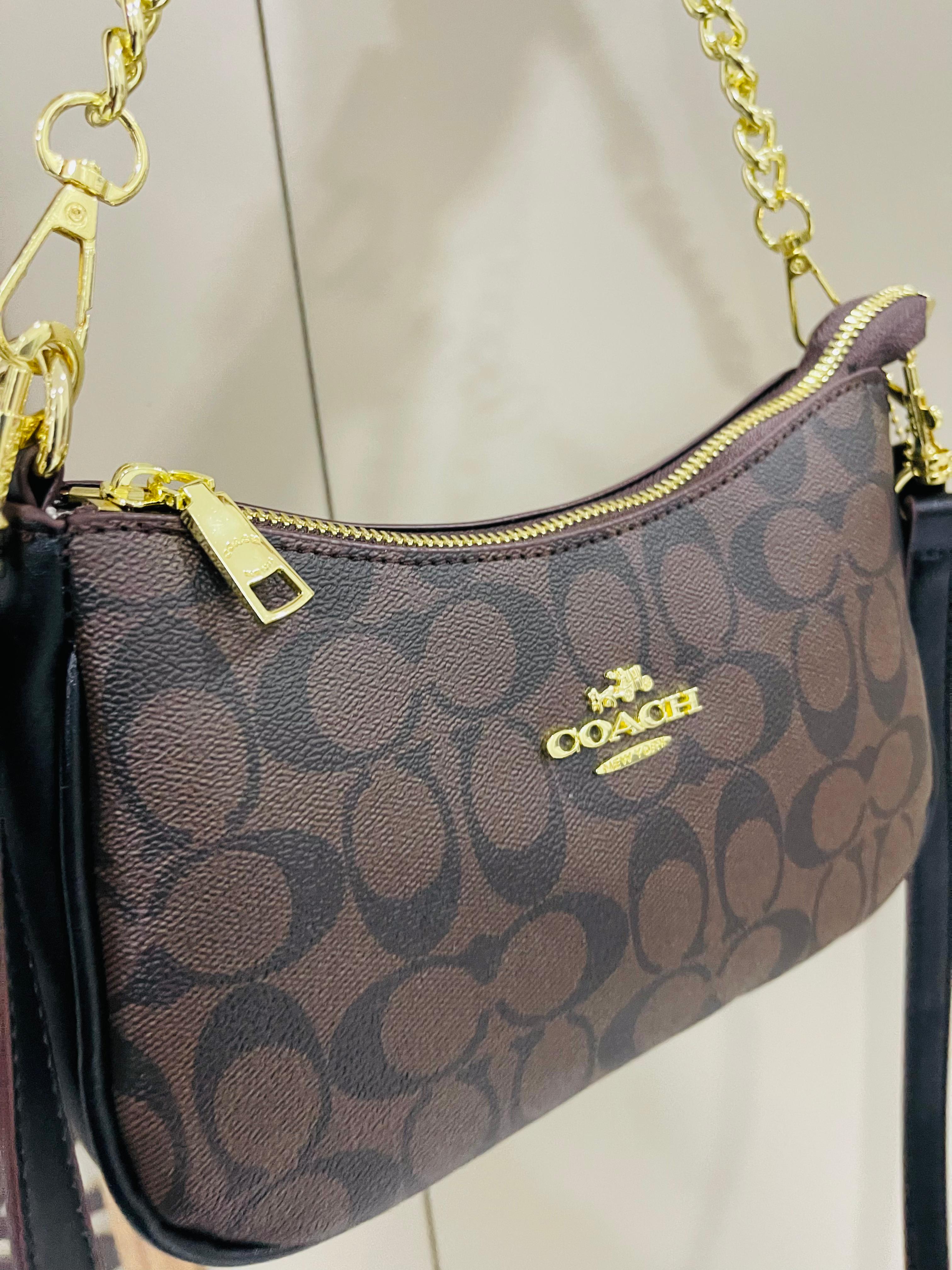 Coach Hand Bag Brown