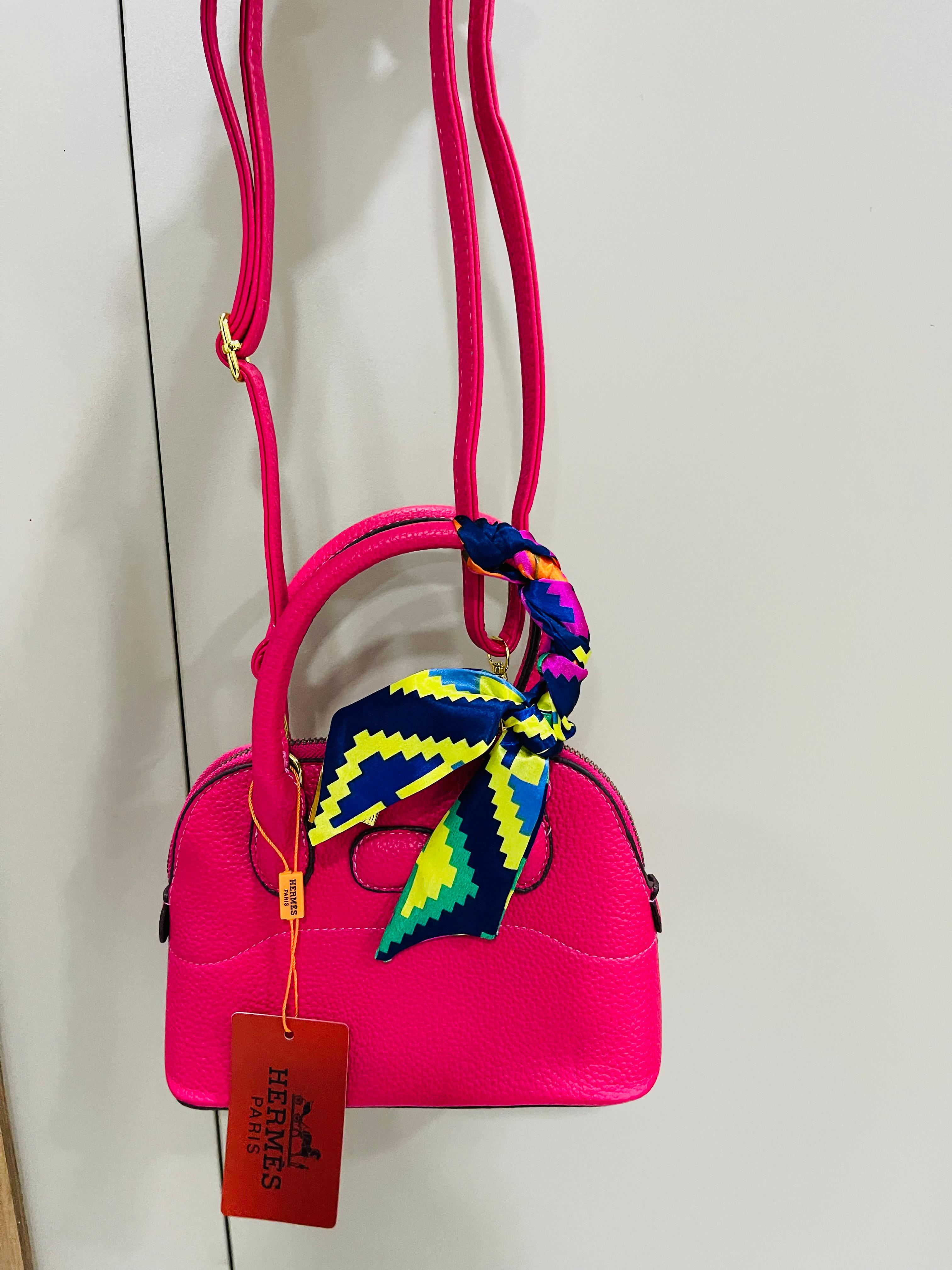 Hermes hand Bag Pink