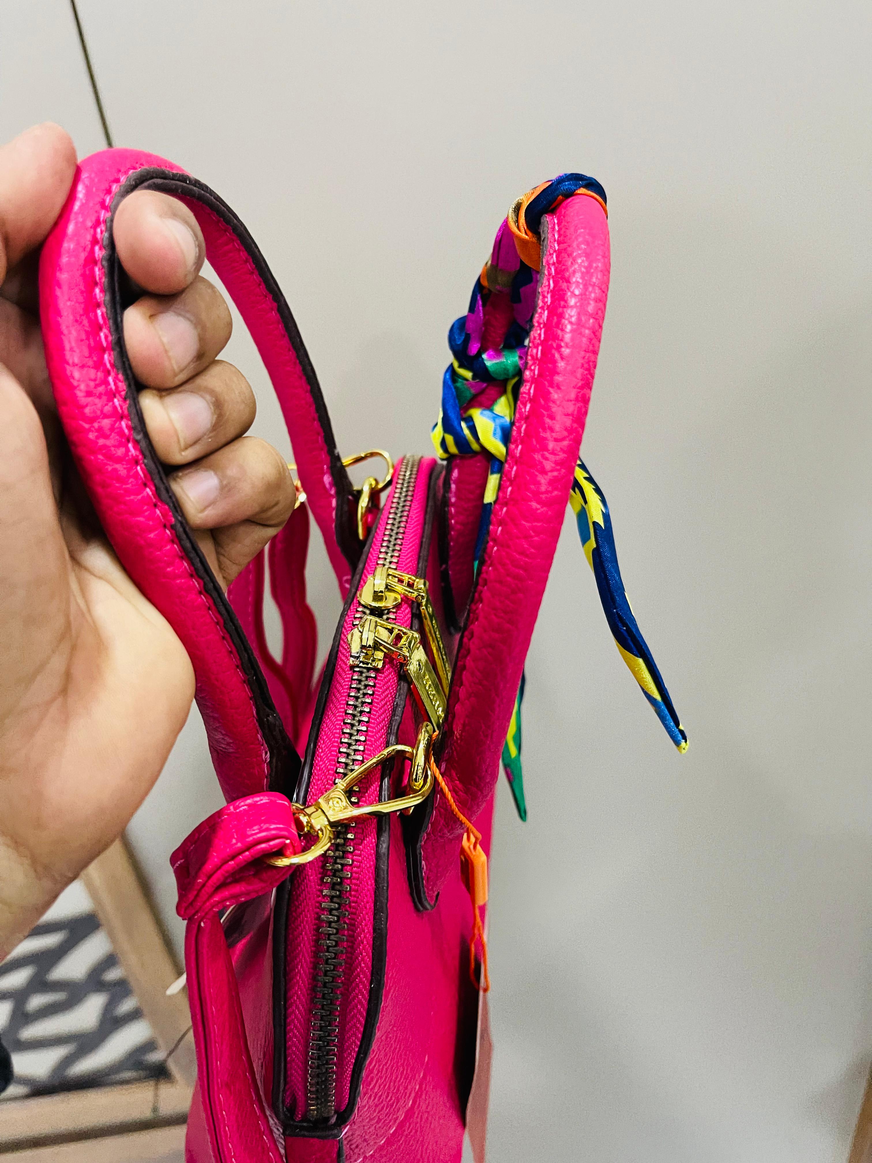 Hermes hand Bag Pink