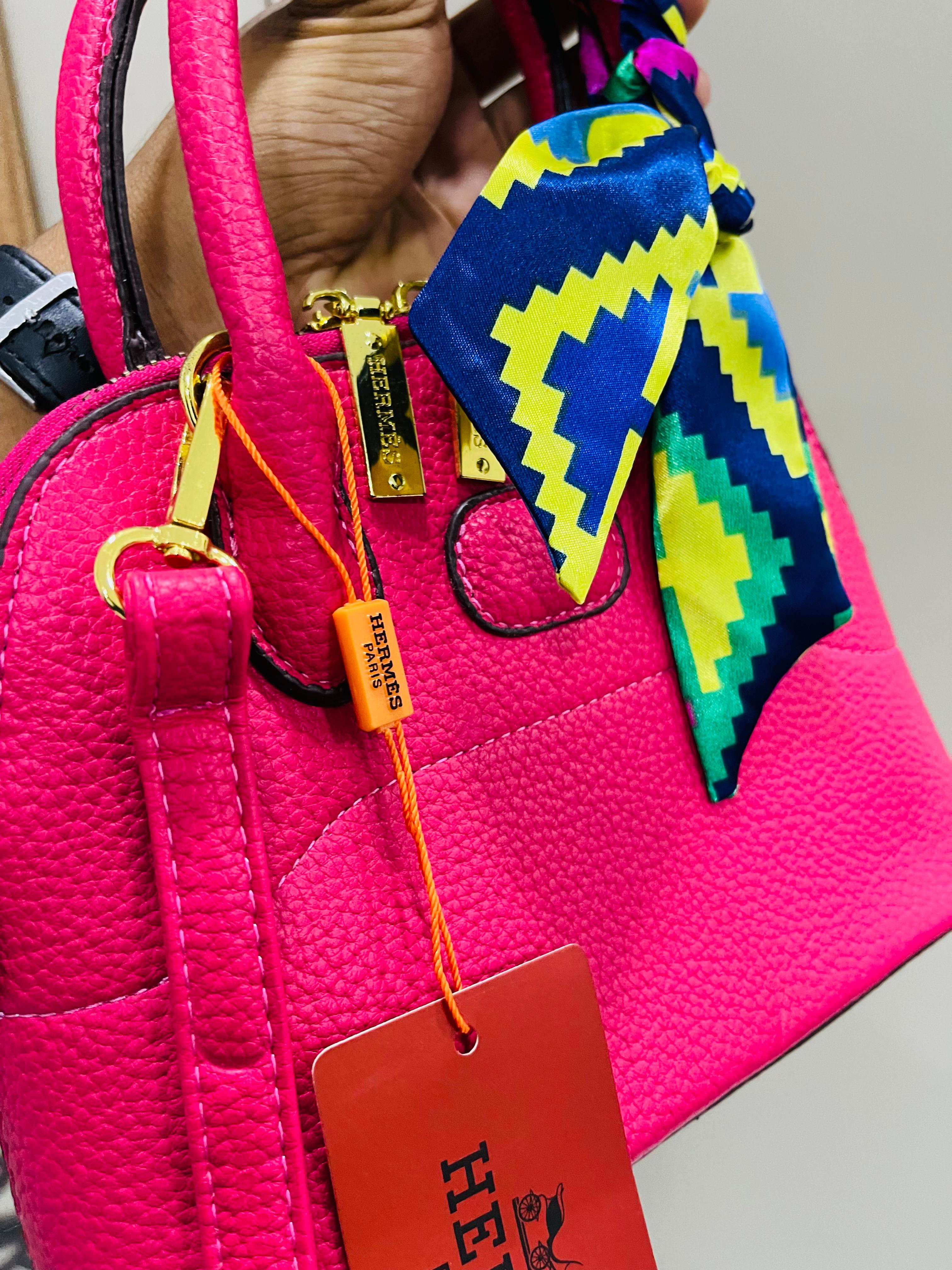 Hermes hand Bag Pink